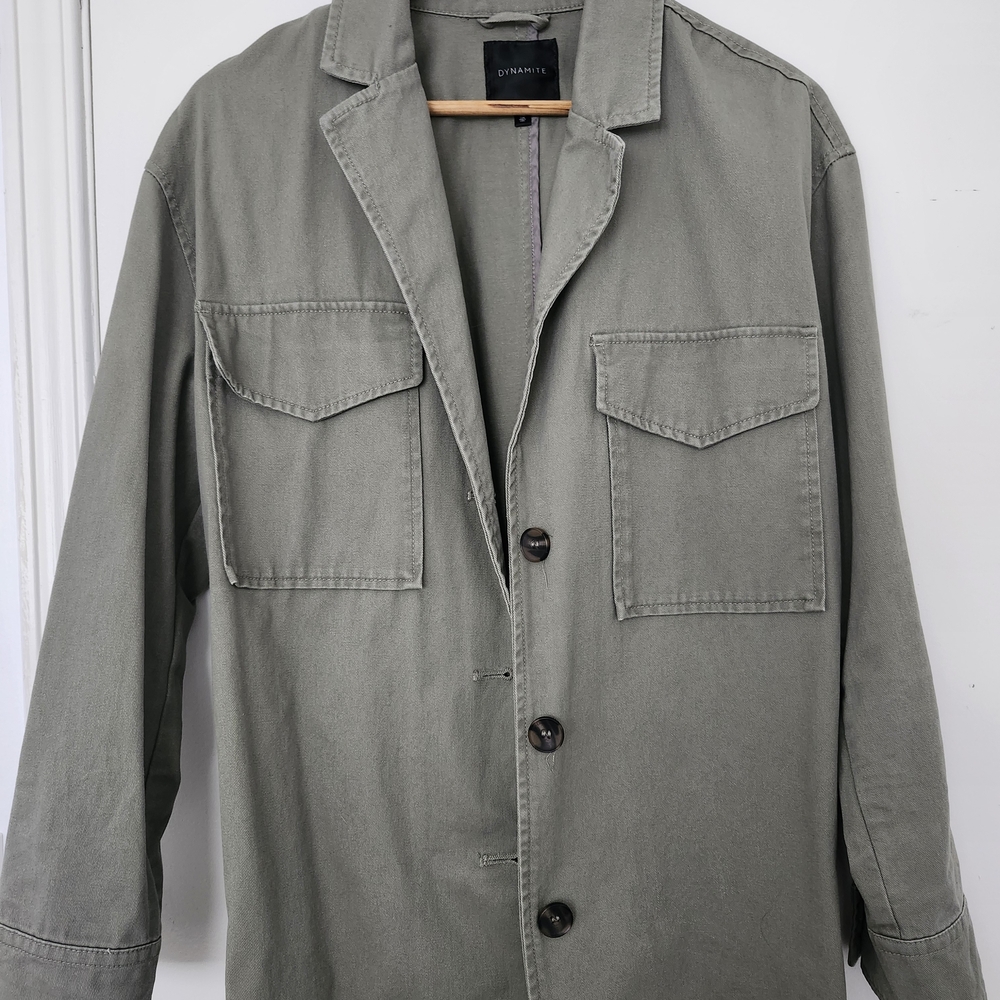Dynamite Olive Utility Jacket